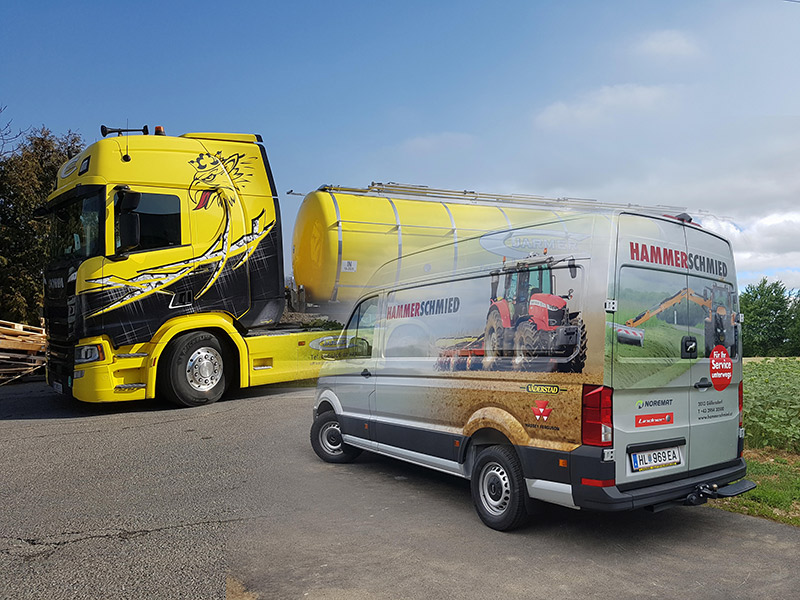 Fahrzeugbeschriftungen